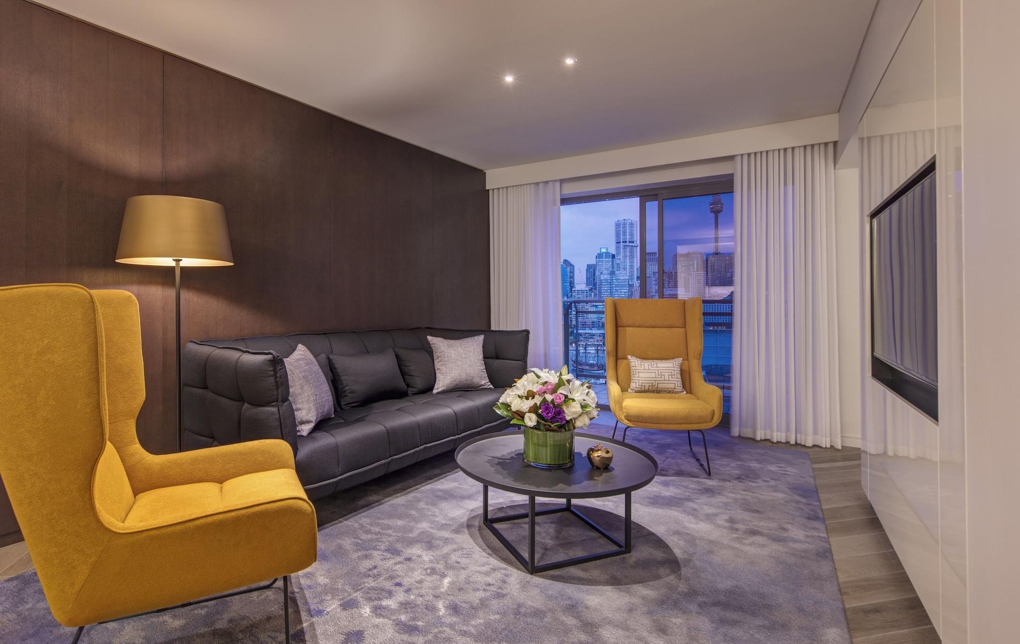 悉尼星辰大酒店和公寓 外观 照片 Living room