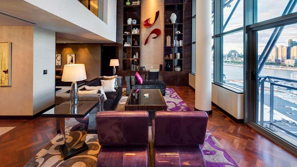 悉尼星辰大酒店和公寓 客房 照片 The interior of the lounge